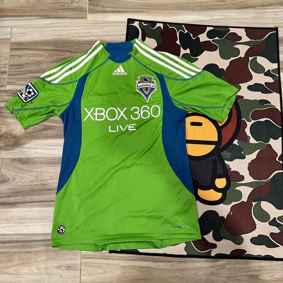 adidas Other - Green 2009/2010 Adidas Seattle Sounders Soccer Jersey